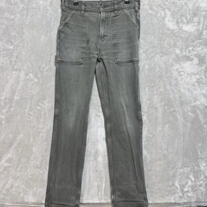 Topo Designs Pants Mens 30 Gray Utility Workwear Heavy Duty Outdoor Mid Rise
